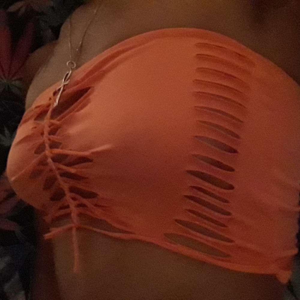 Pumpkin tube top 🎃🧡